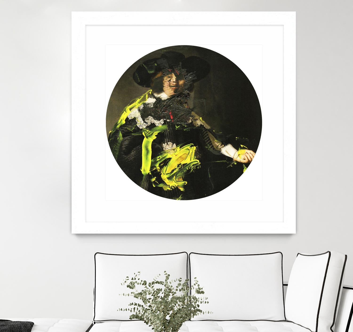 Yellow Vanguard I by PI Studio on GIANT ART - brown contemporary