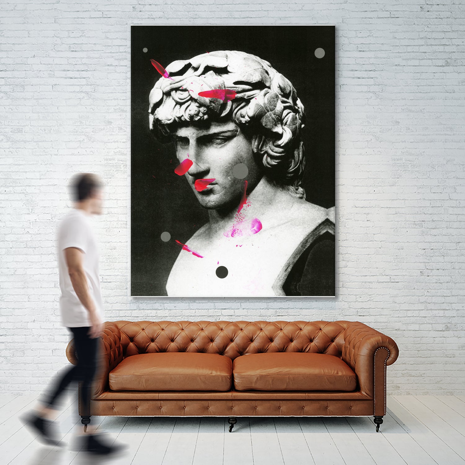Flairs of Greatness by PI Studio on GIANT ART - pink figurative contemporary