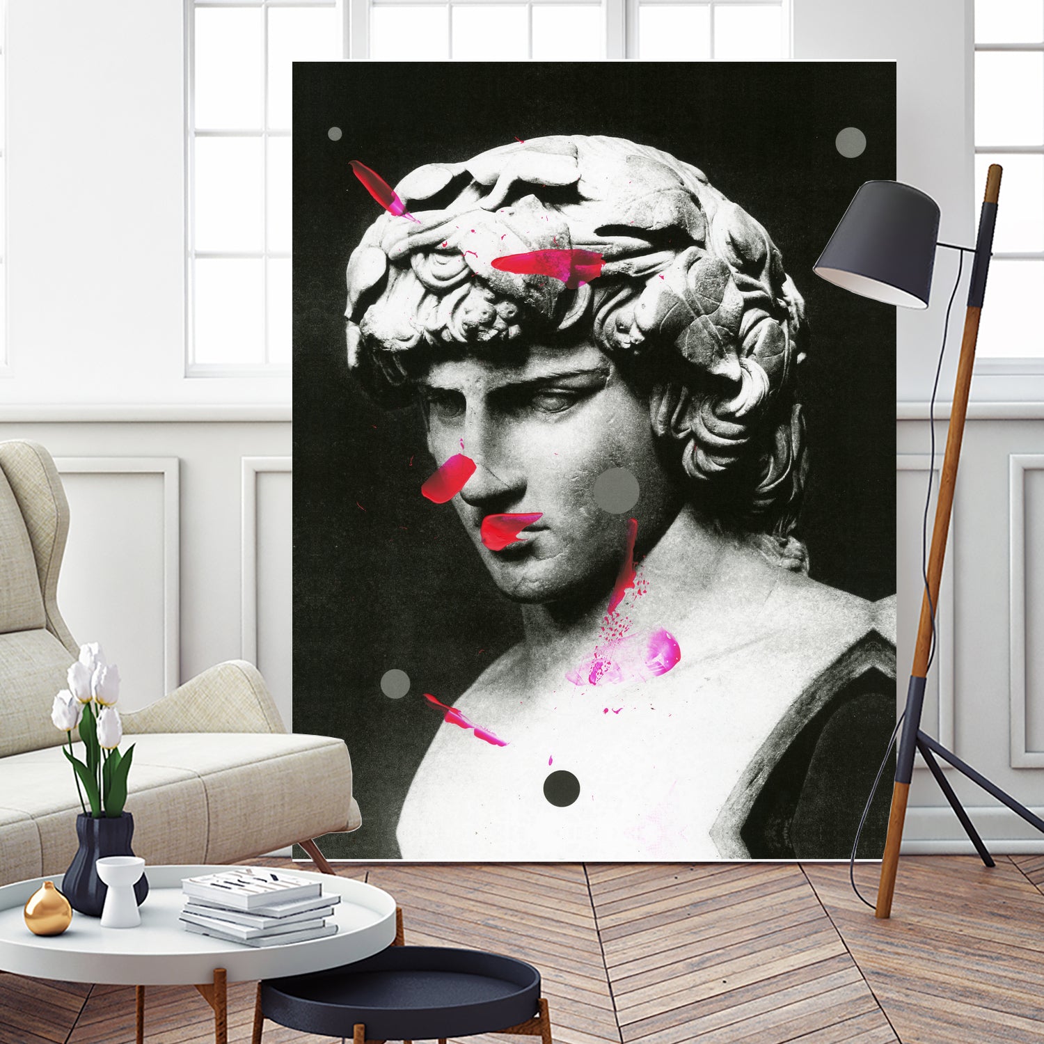 Flairs of Greatness by PI Studio on GIANT ART - pink figurative contemporary