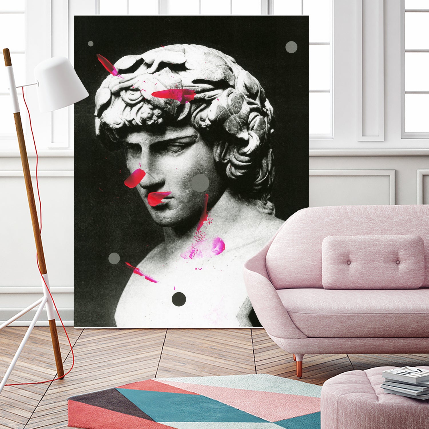 Flairs of Greatness by PI Studio on GIANT ART - pink figurative contemporary