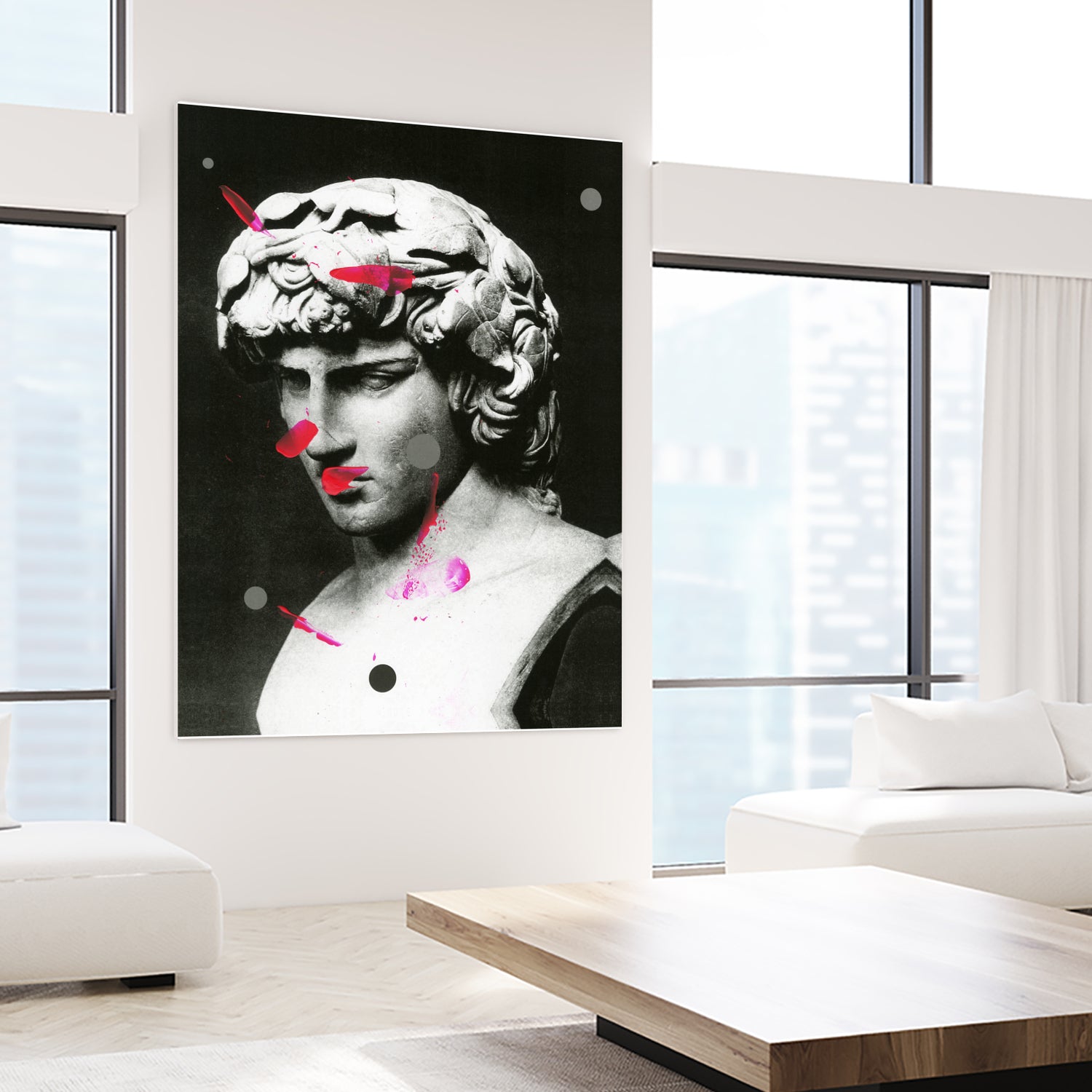 Flairs of Greatness by PI Studio on GIANT ART - pink figurative contemporary