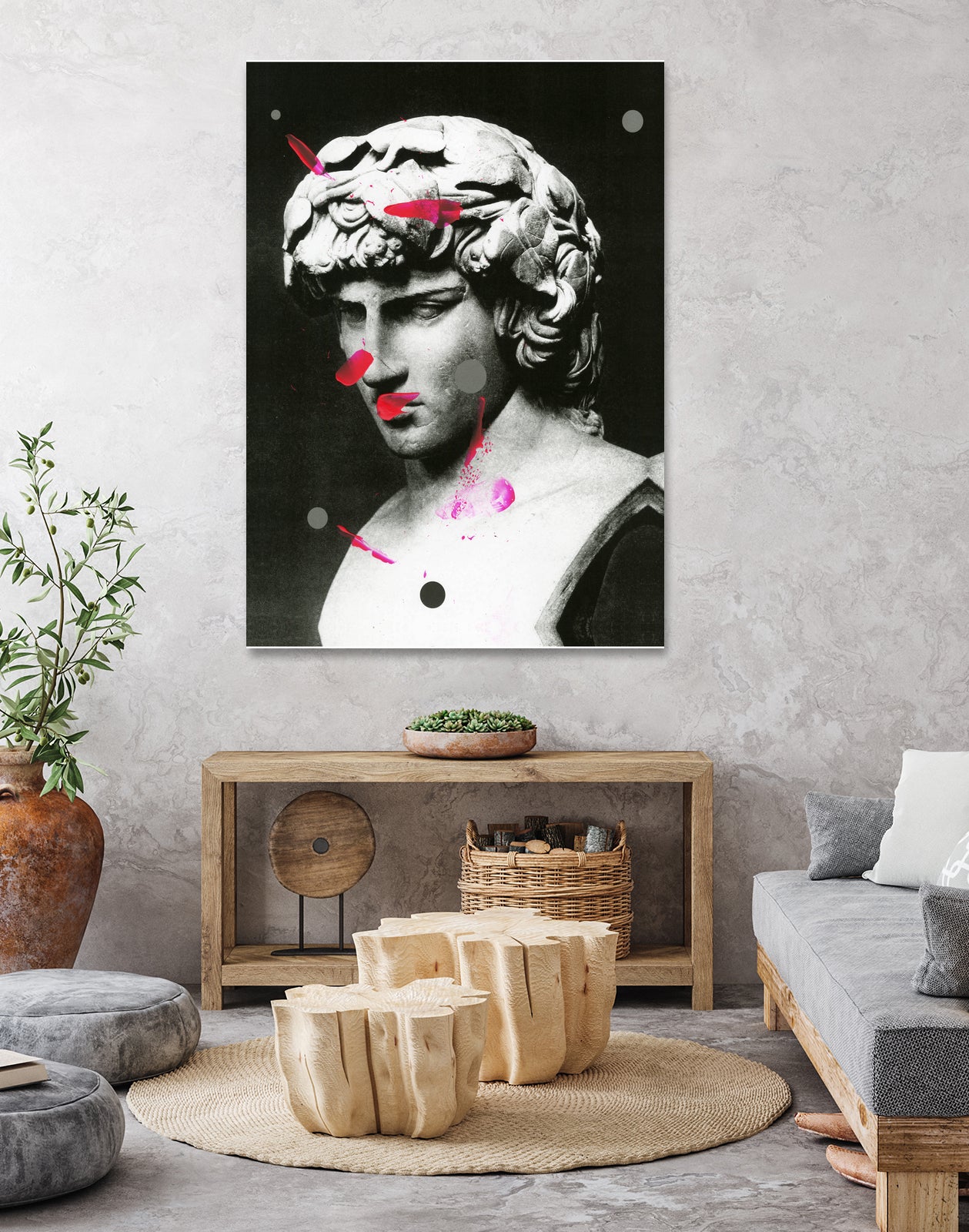 Flairs of Greatness by PI Studio on GIANT ART - pink figurative contemporary