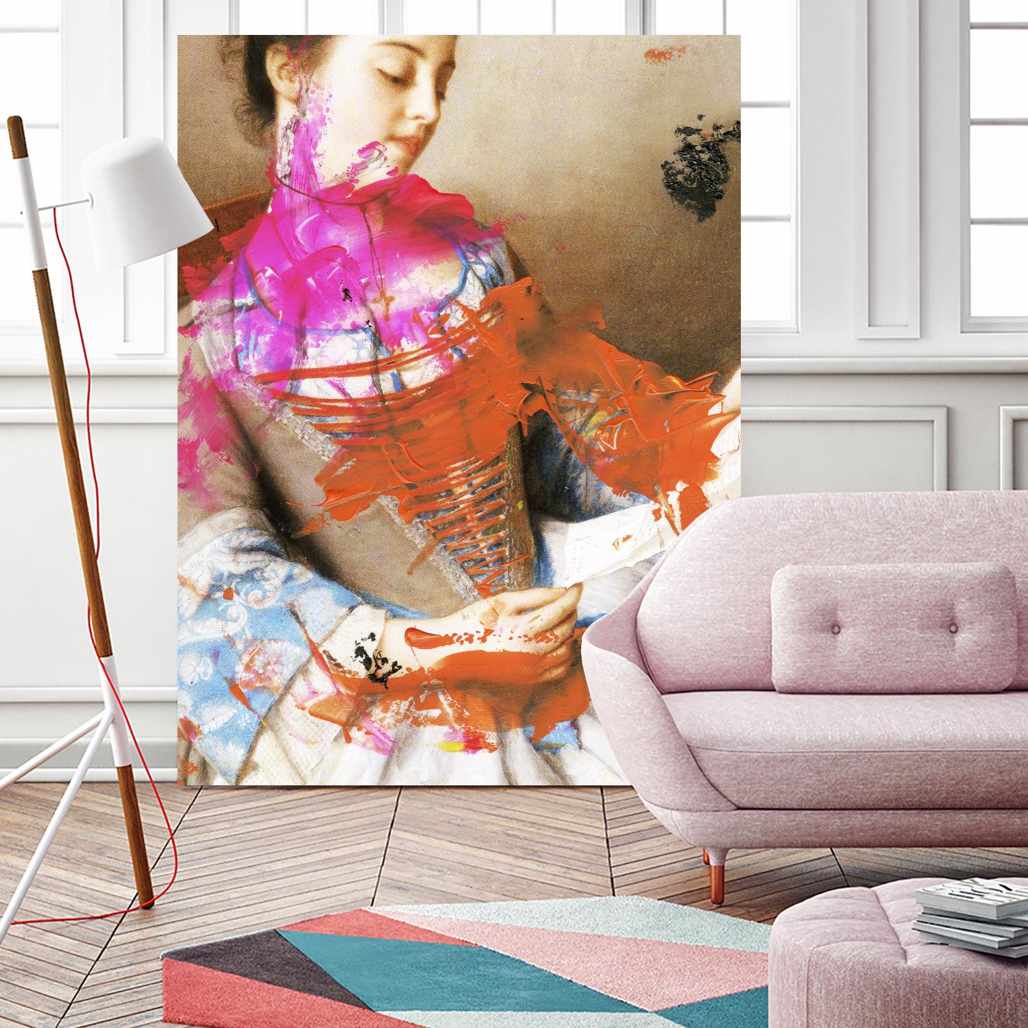 Instructions for Disbelief II by PI Studio on GIANT ART - orange contemporary