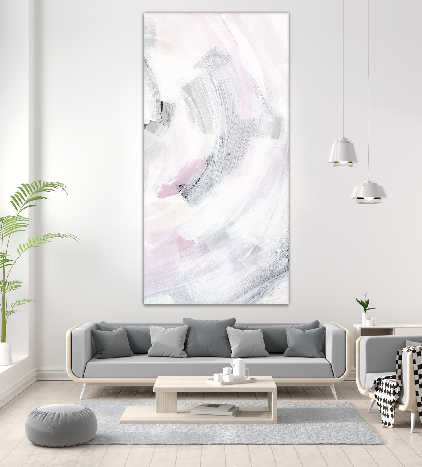 Neutral Breeze II by PI Studio on GIANT ART - grey abstract
