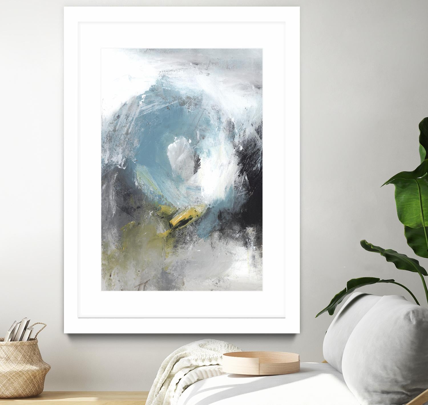 Aquamarine II by PI Studio on GIANT ART - blue abstract