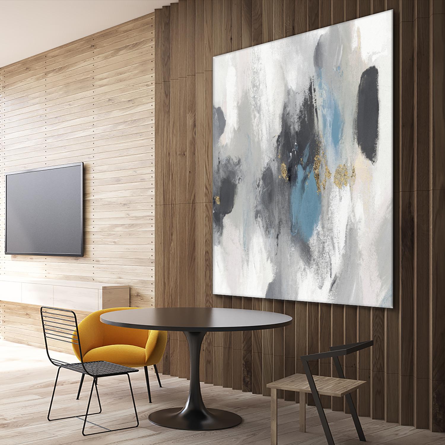 Gray Days I by PI Studio on GIANT ART - white abstract