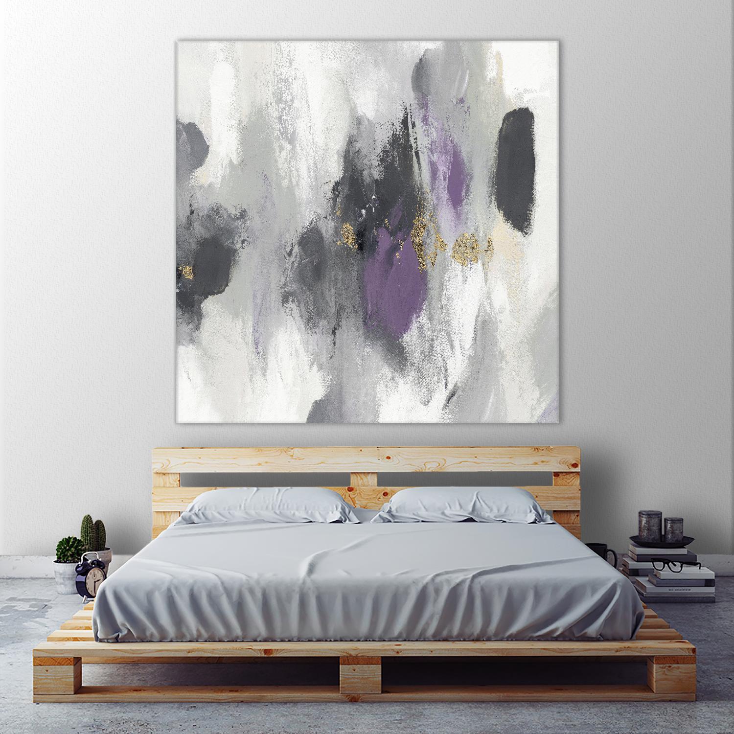 Gray Days I by PI Studio on GIANT ART - white abstract