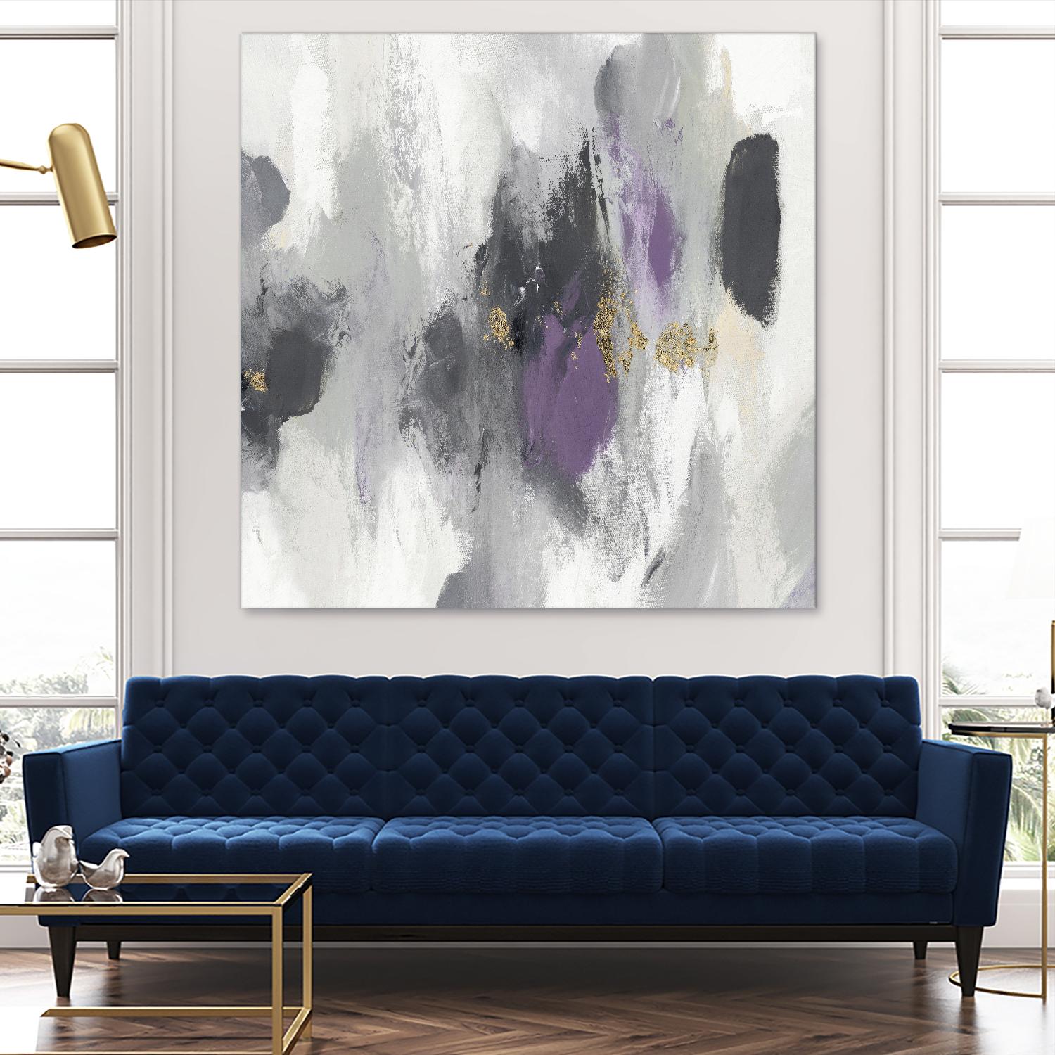Gray Days I by PI Studio on GIANT ART - white abstract