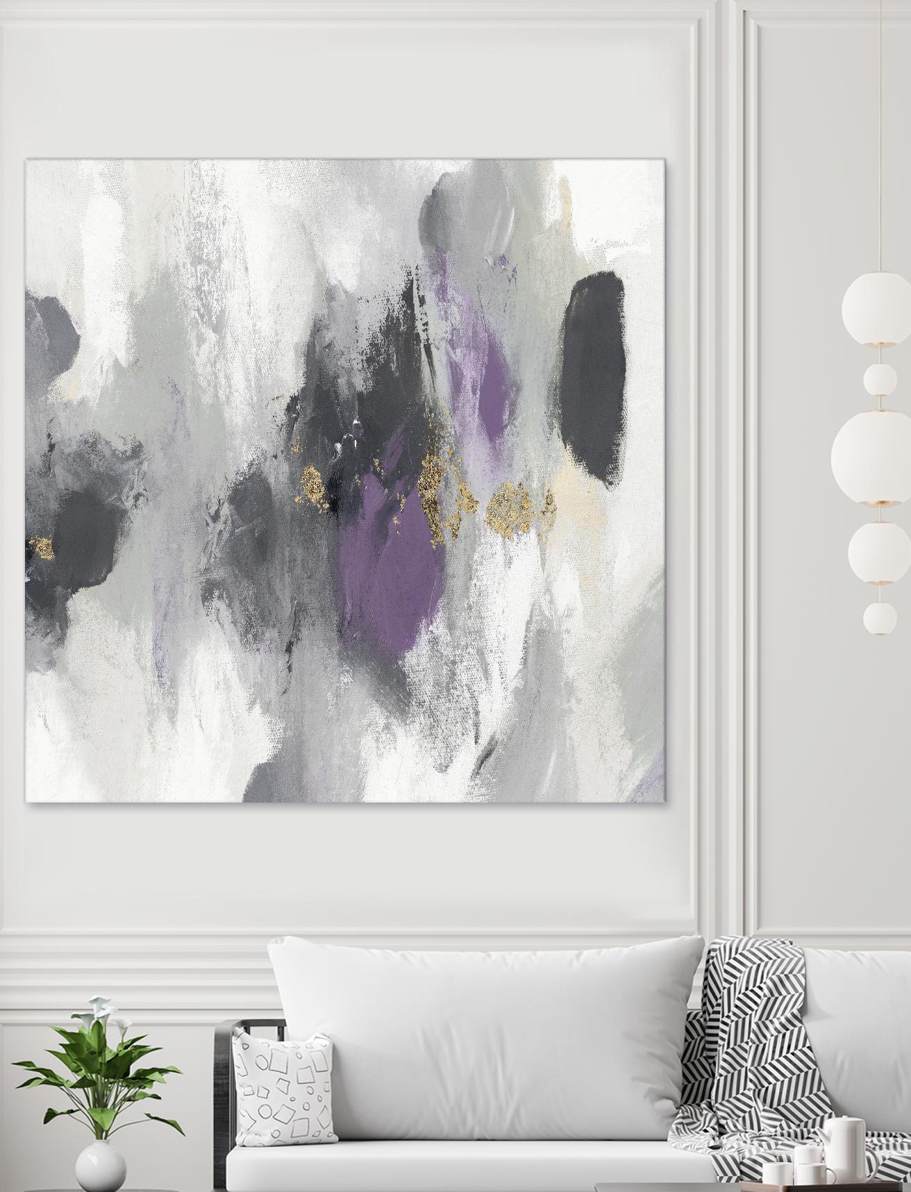 Gray Days I by PI Studio on GIANT ART - white abstract