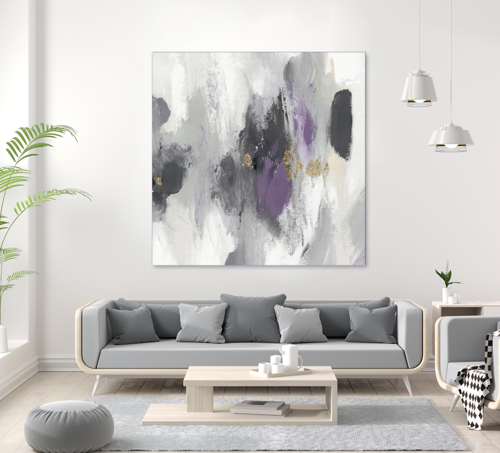 Gray Days I by PI Studio on GIANT ART - white abstract