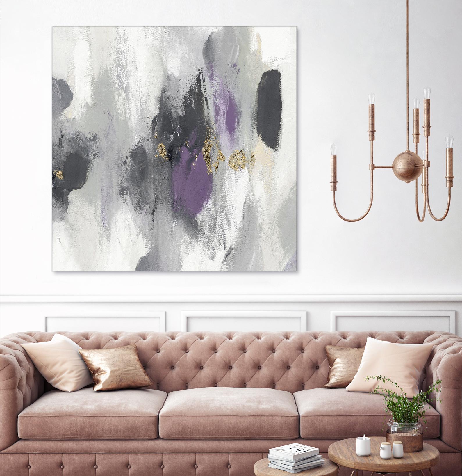 Gray Days I by PI Studio on GIANT ART - white abstract