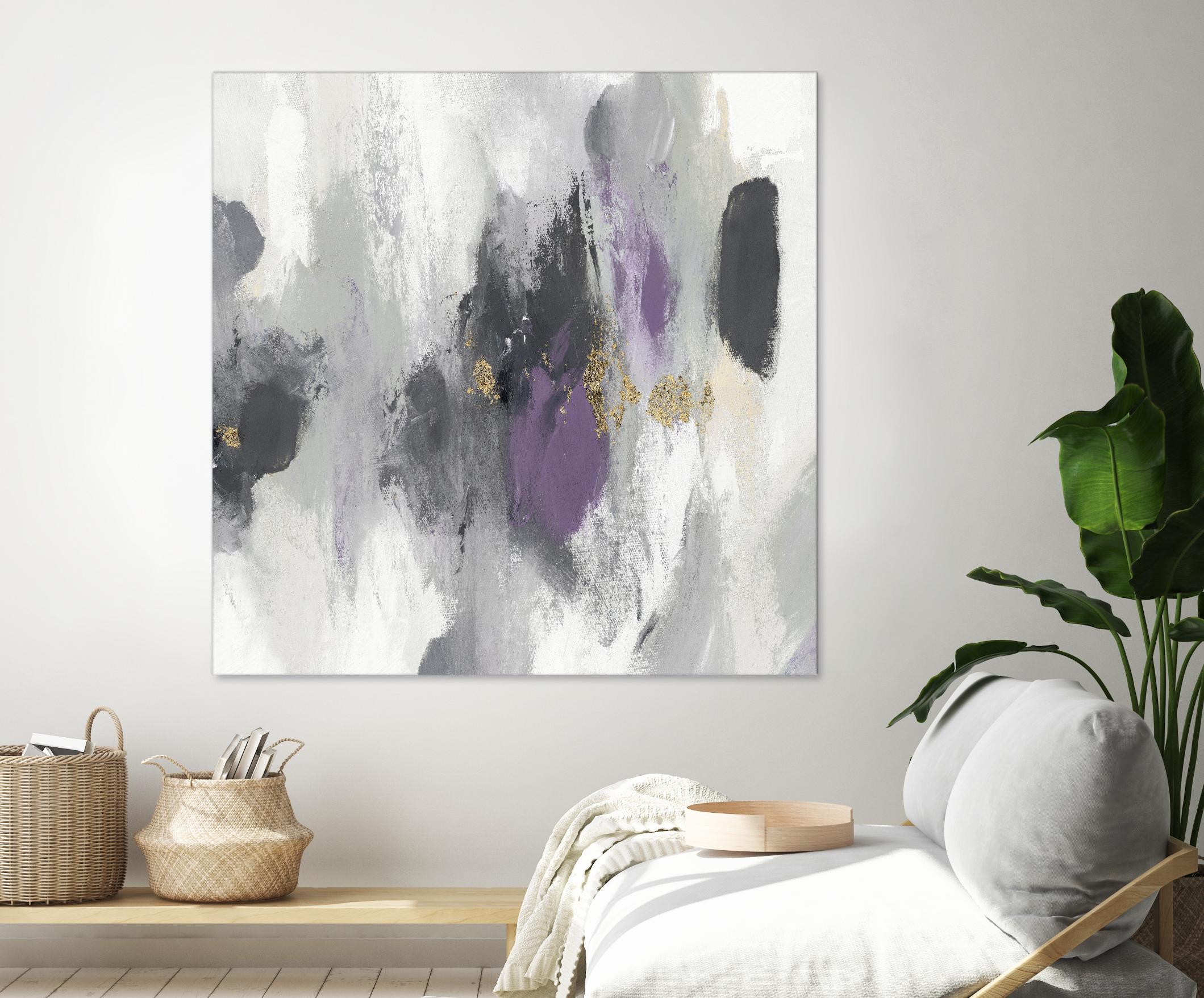 Gray Days I by PI Studio on GIANT ART - white abstract