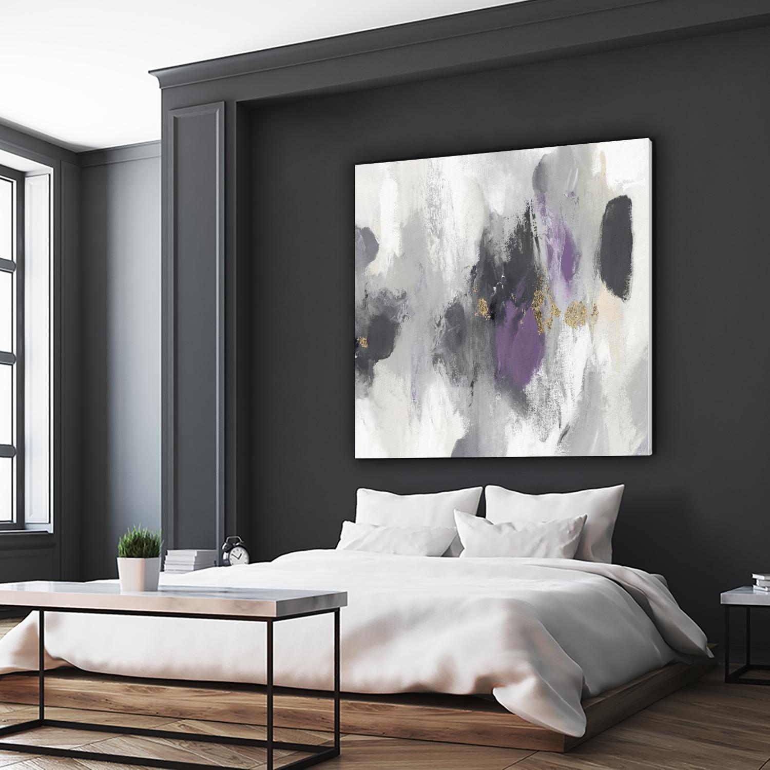 Gray Days I by PI Studio on GIANT ART - white abstract