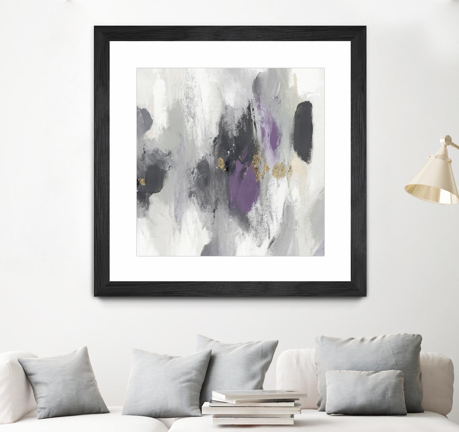 Gray Days I by PI Studio on GIANT ART - white abstract