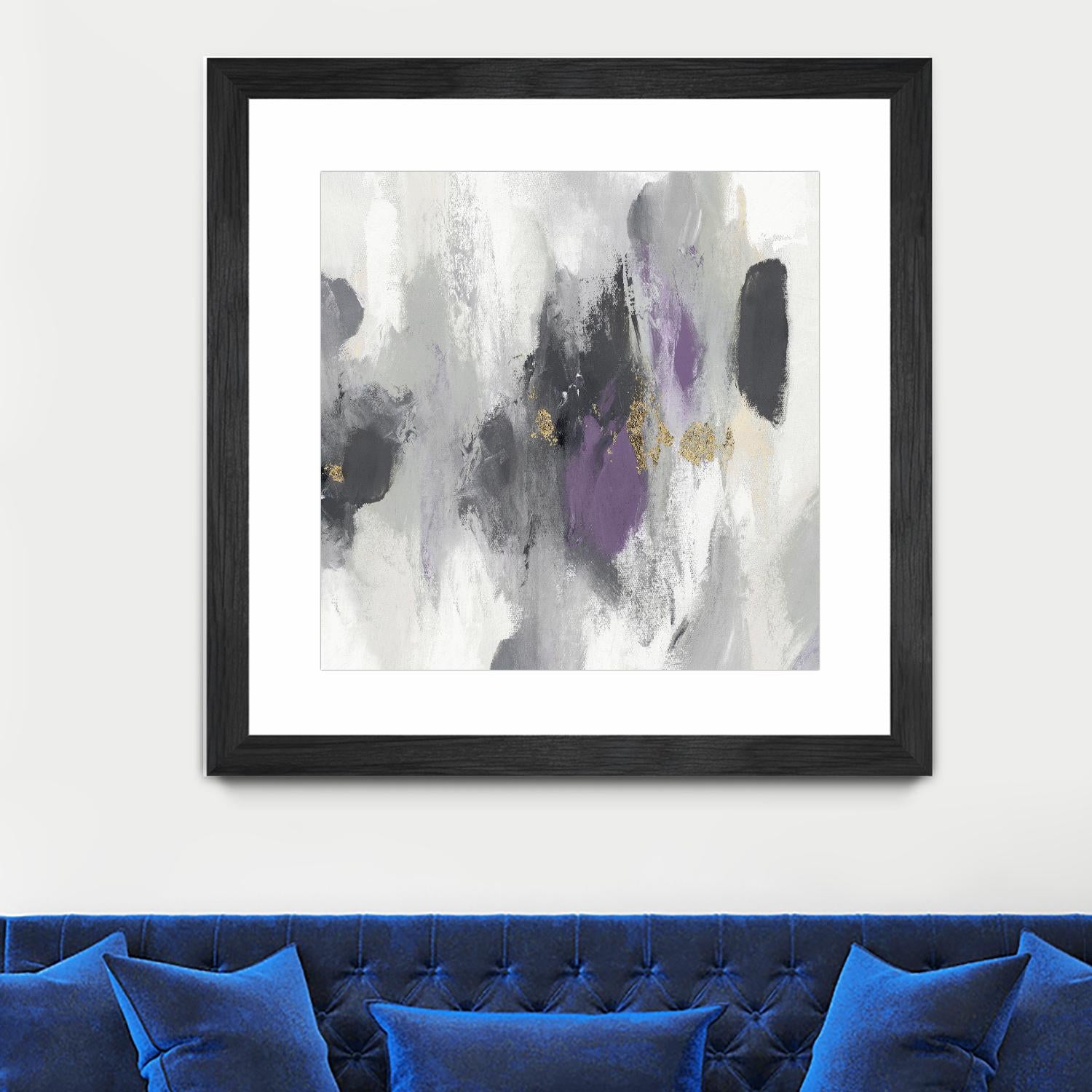 Gray Days I by PI Studio on GIANT ART - white abstract
