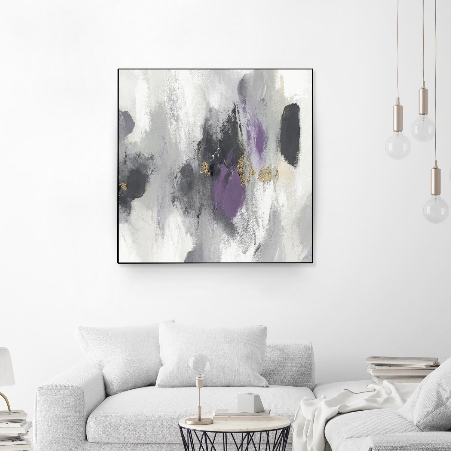 Gray Days I by PI Studio on GIANT ART - white abstract