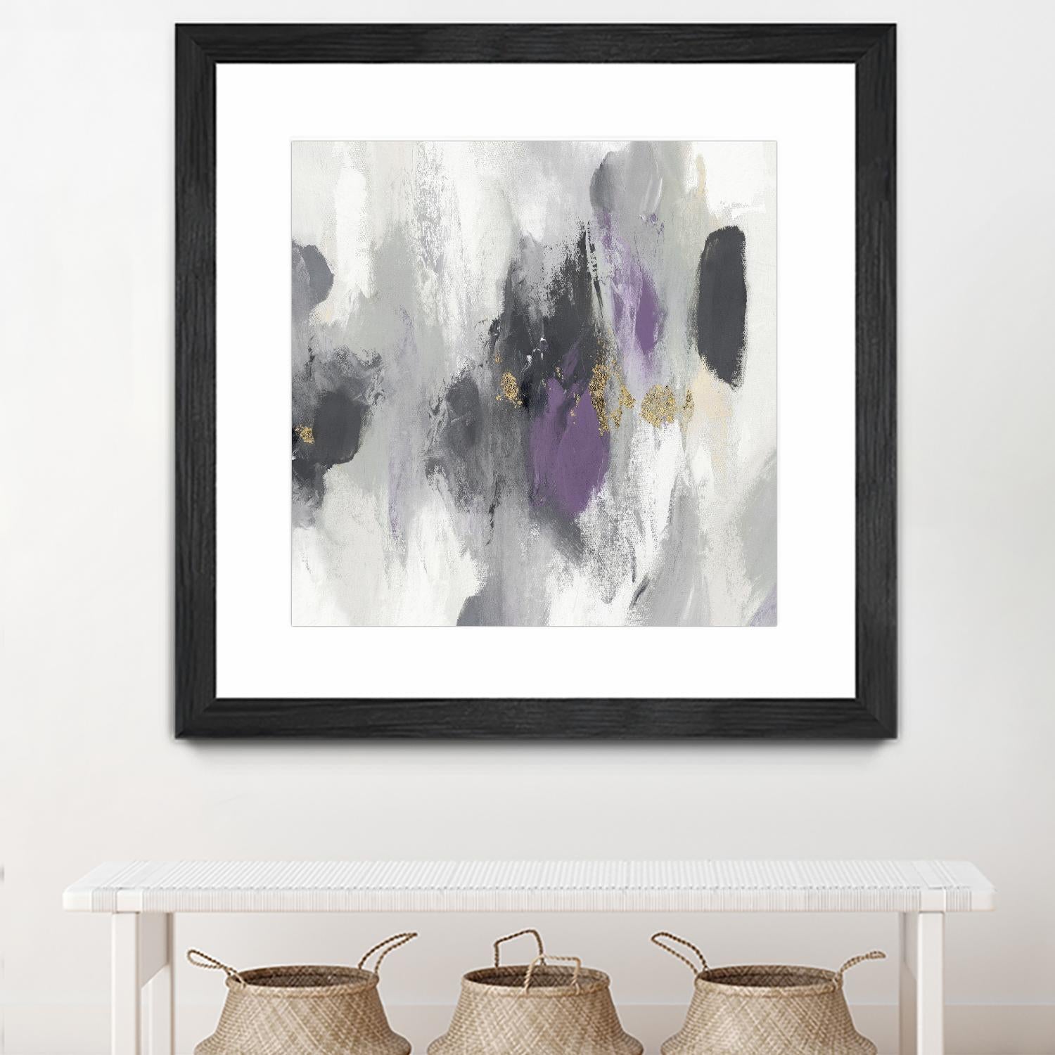 Gray Days I by PI Studio on GIANT ART - white abstract