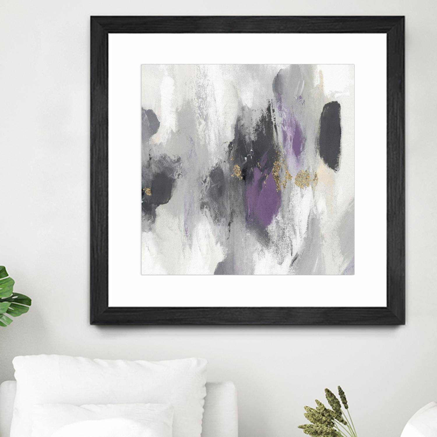 Gray Days I by PI Studio on GIANT ART - white abstract