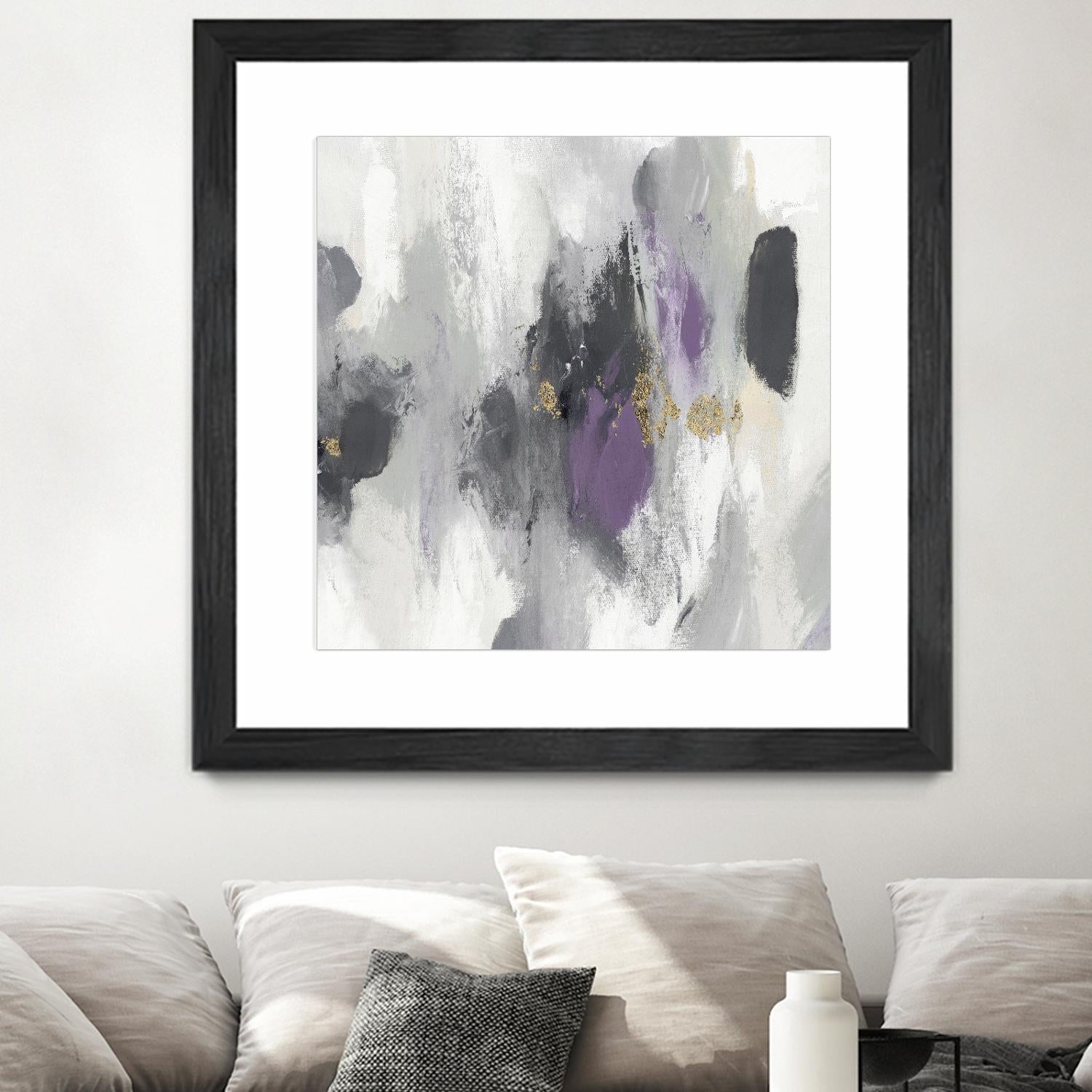 Gray Days I by PI Studio on GIANT ART - white abstract