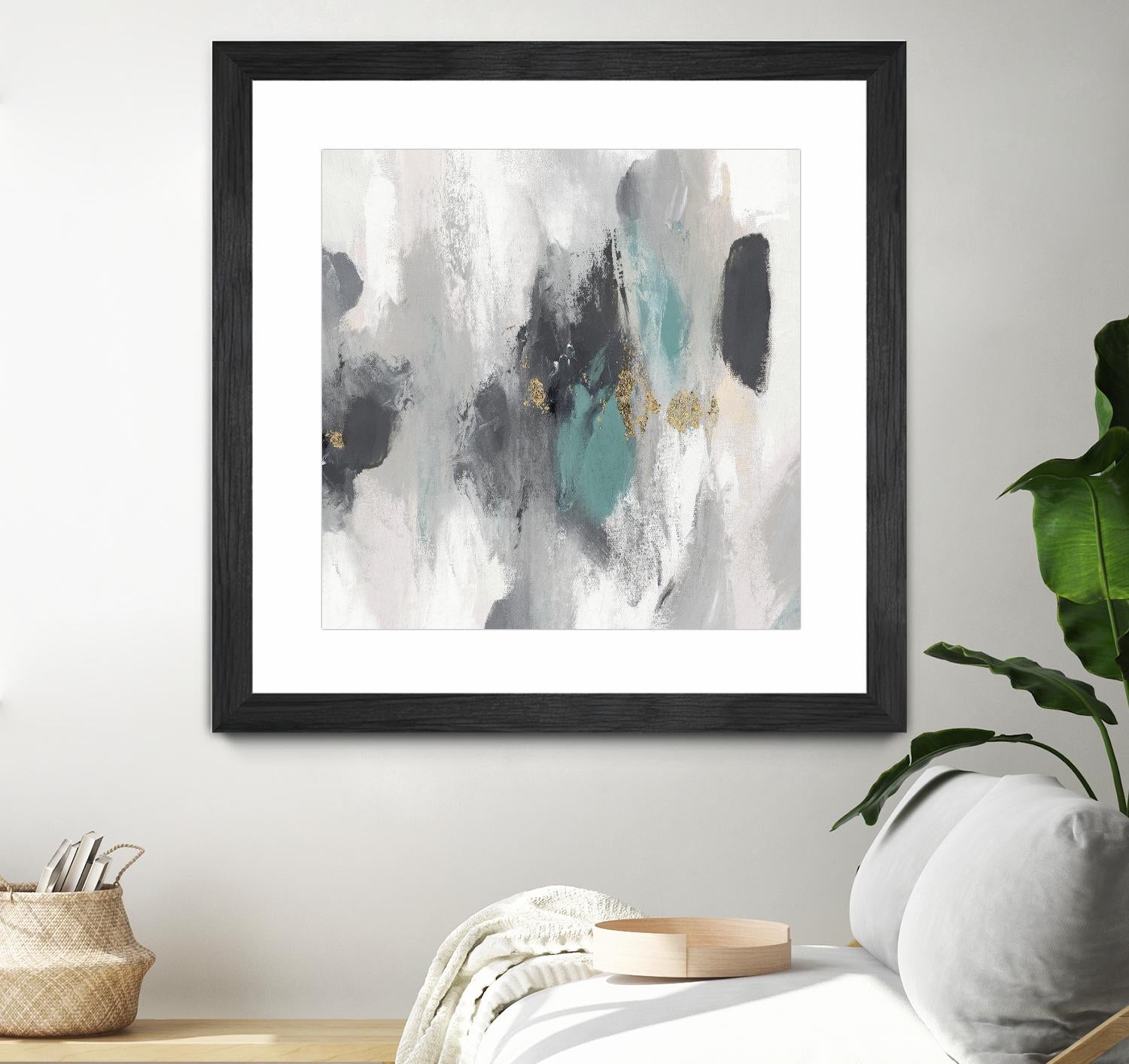 Gray Days I by PI Studio on GIANT ART - white abstract