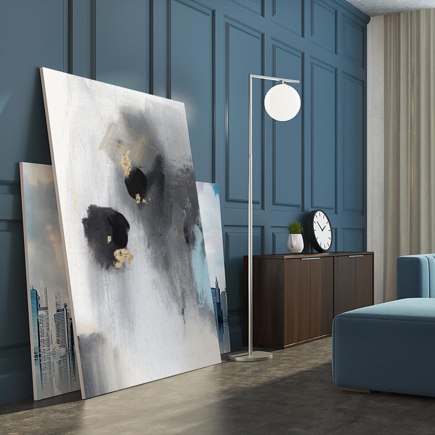 Foggy Days II by PI Studio on GIANT ART - black abstract