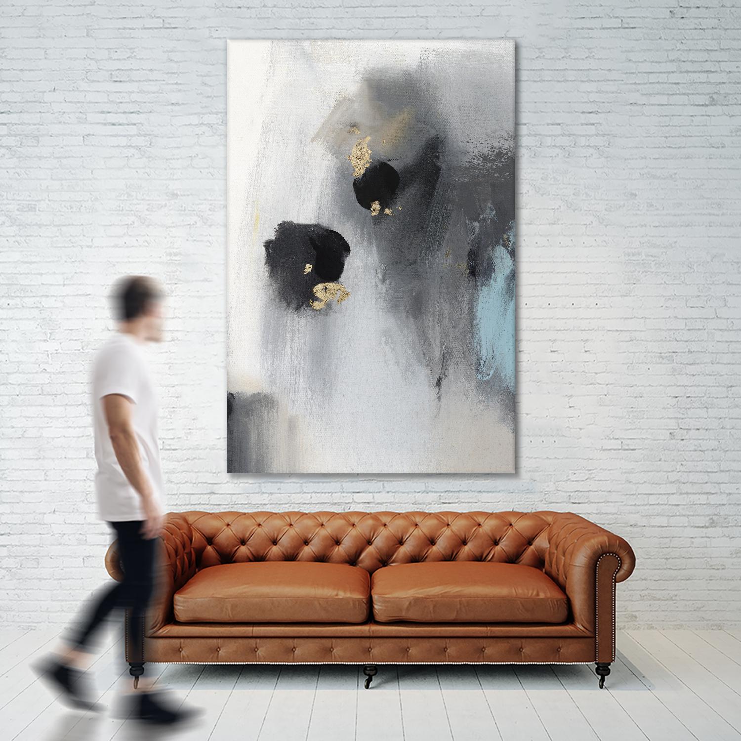 Foggy Days II by PI Studio on GIANT ART - black abstract