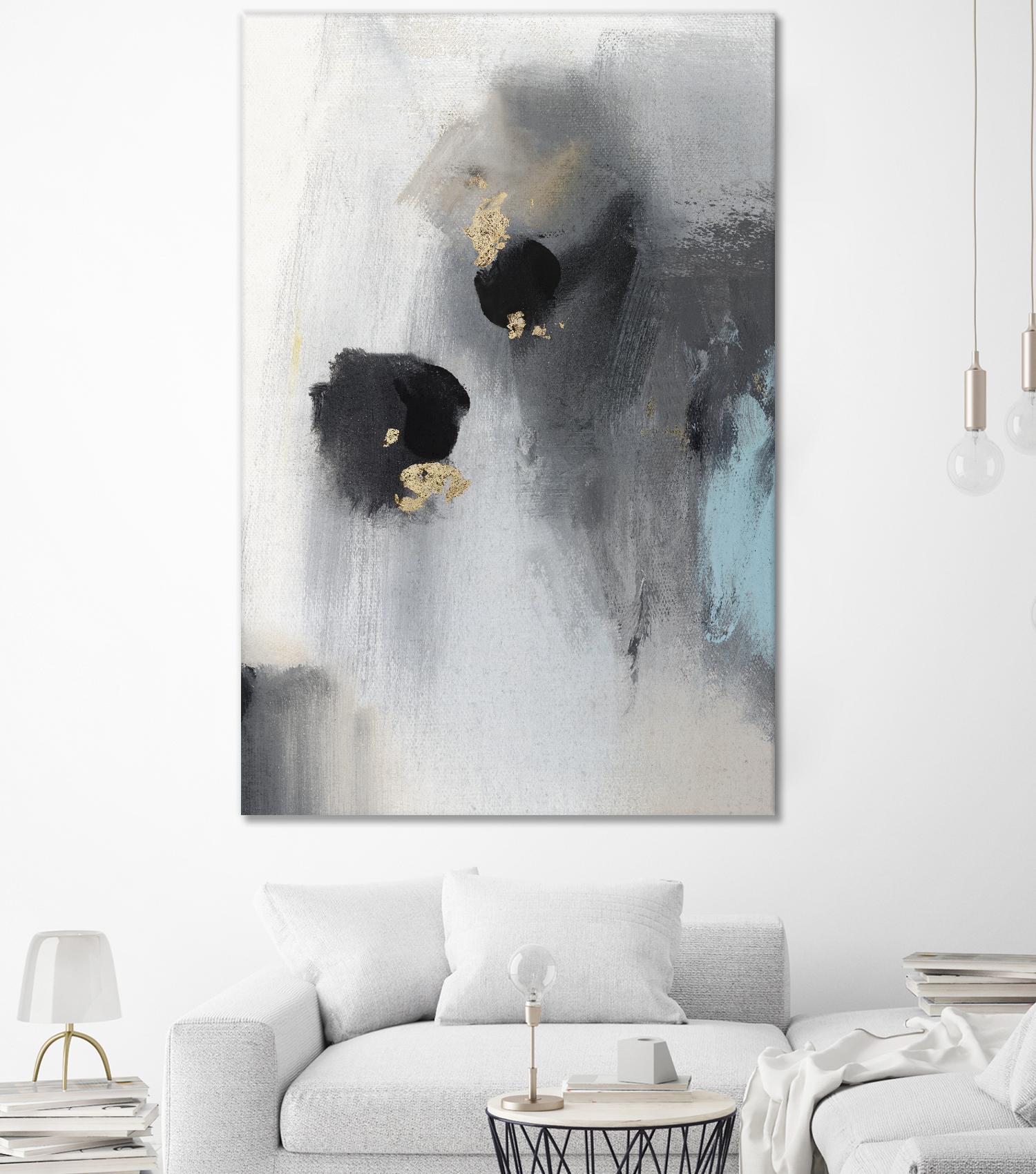 Foggy Days II by PI Studio on GIANT ART - black abstract