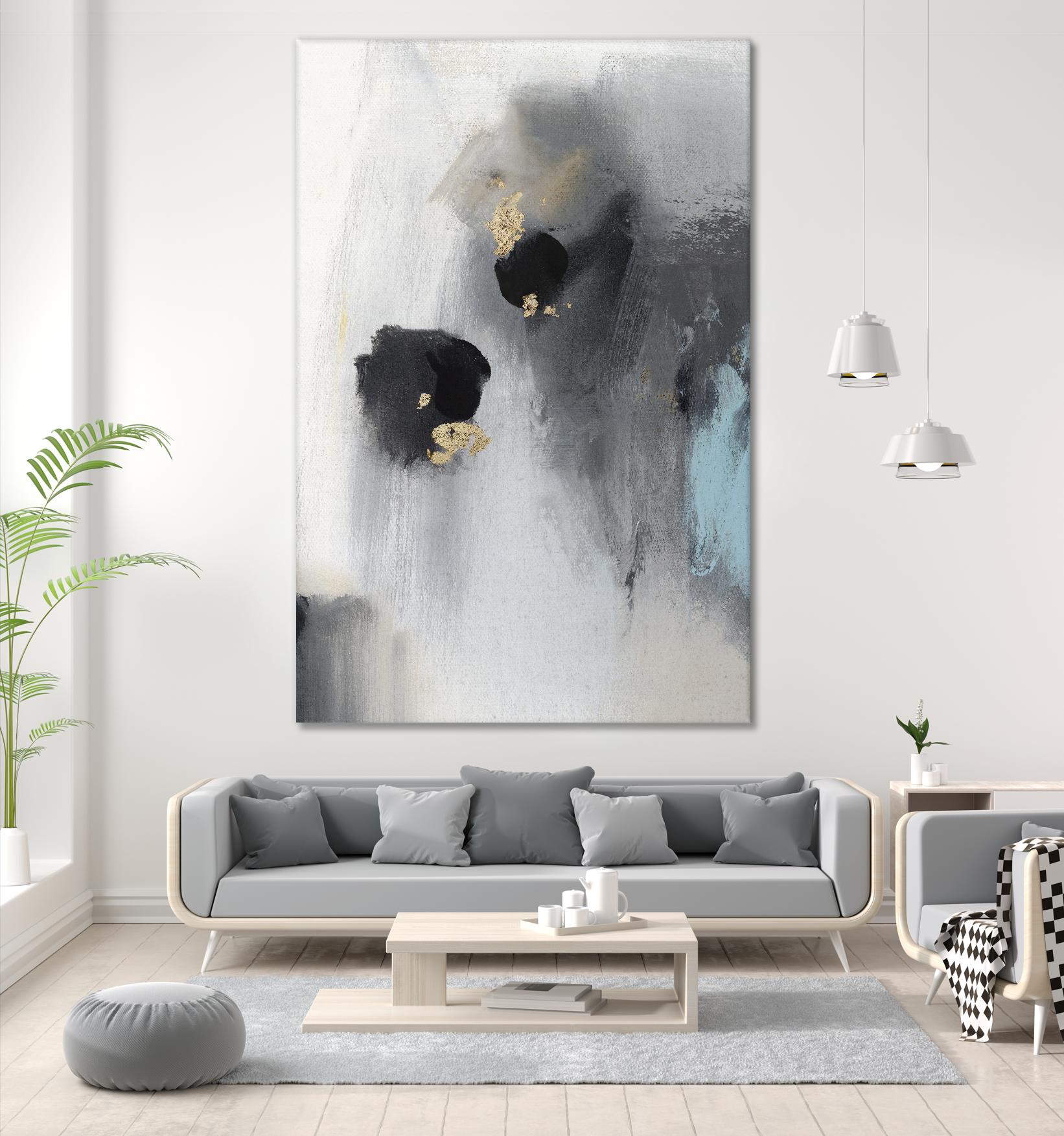 Foggy Days II by PI Studio on GIANT ART - black abstract