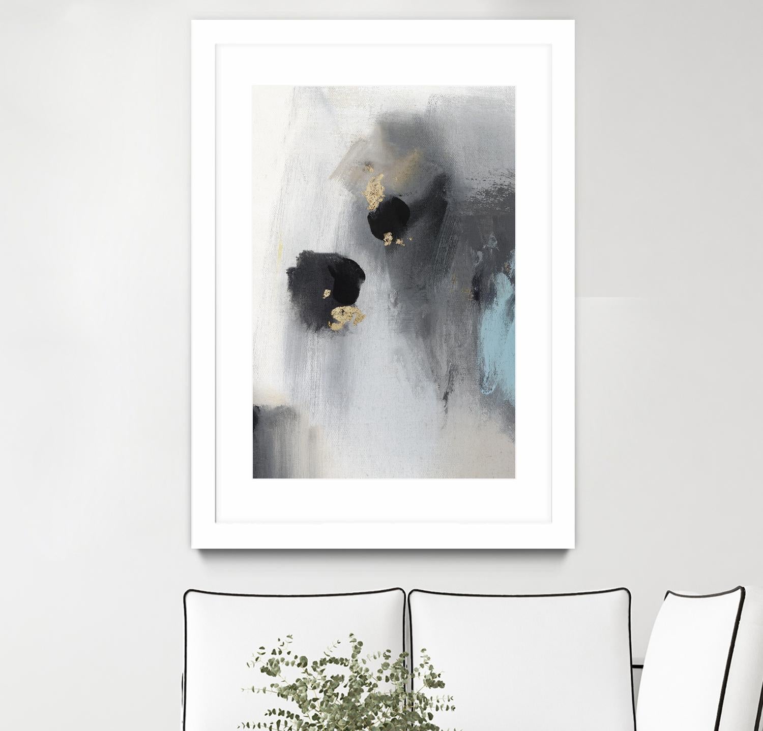 Foggy Days II by PI Studio on GIANT ART - black abstract