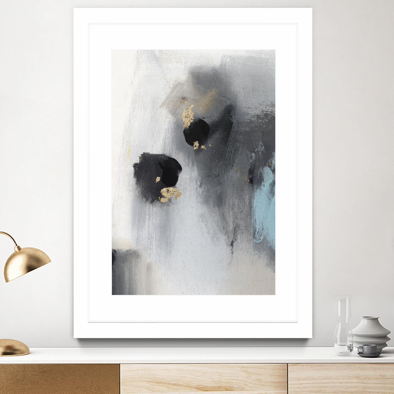 Foggy Days II by PI Studio on GIANT ART - black abstract