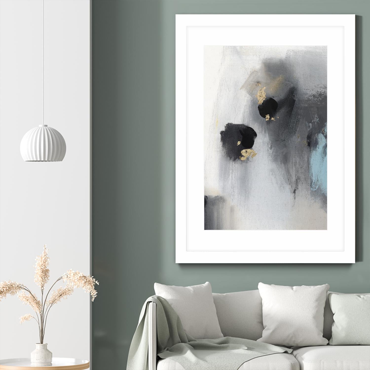 Foggy Days II by PI Studio on GIANT ART - black abstract