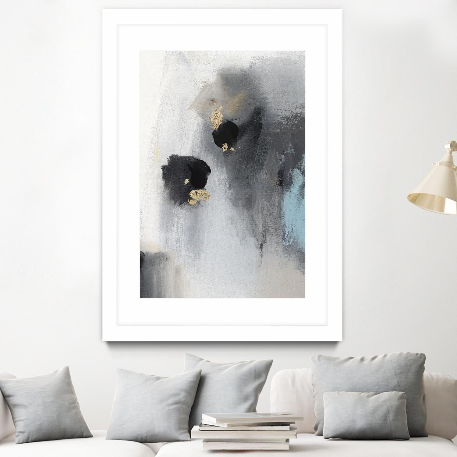 Foggy Days II by PI Studio on GIANT ART - black abstract