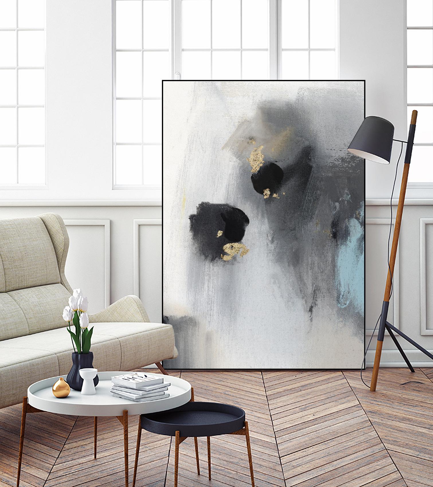 Foggy Days II by PI Studio on GIANT ART - black abstract