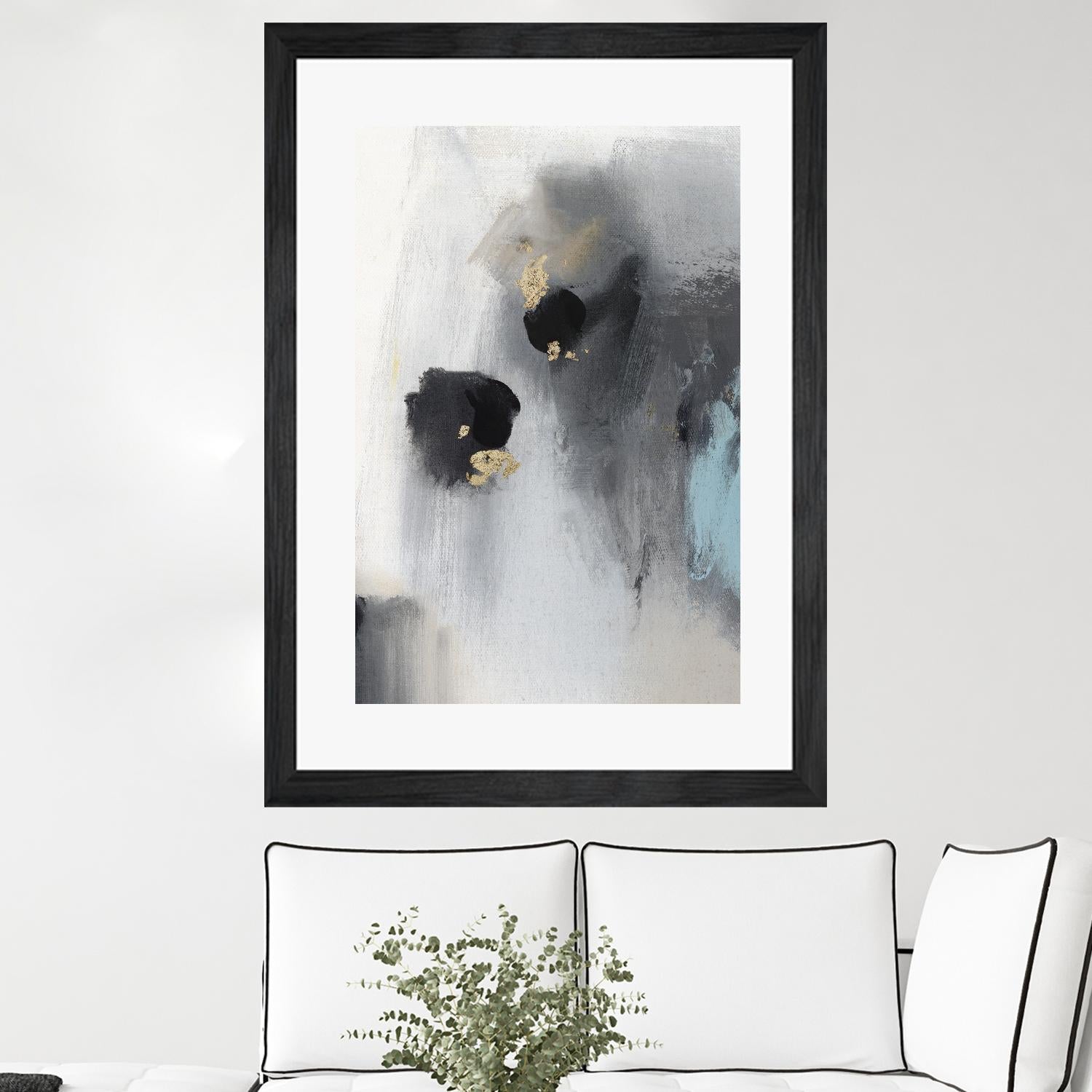 Foggy Days II by PI Studio on GIANT ART - black abstract