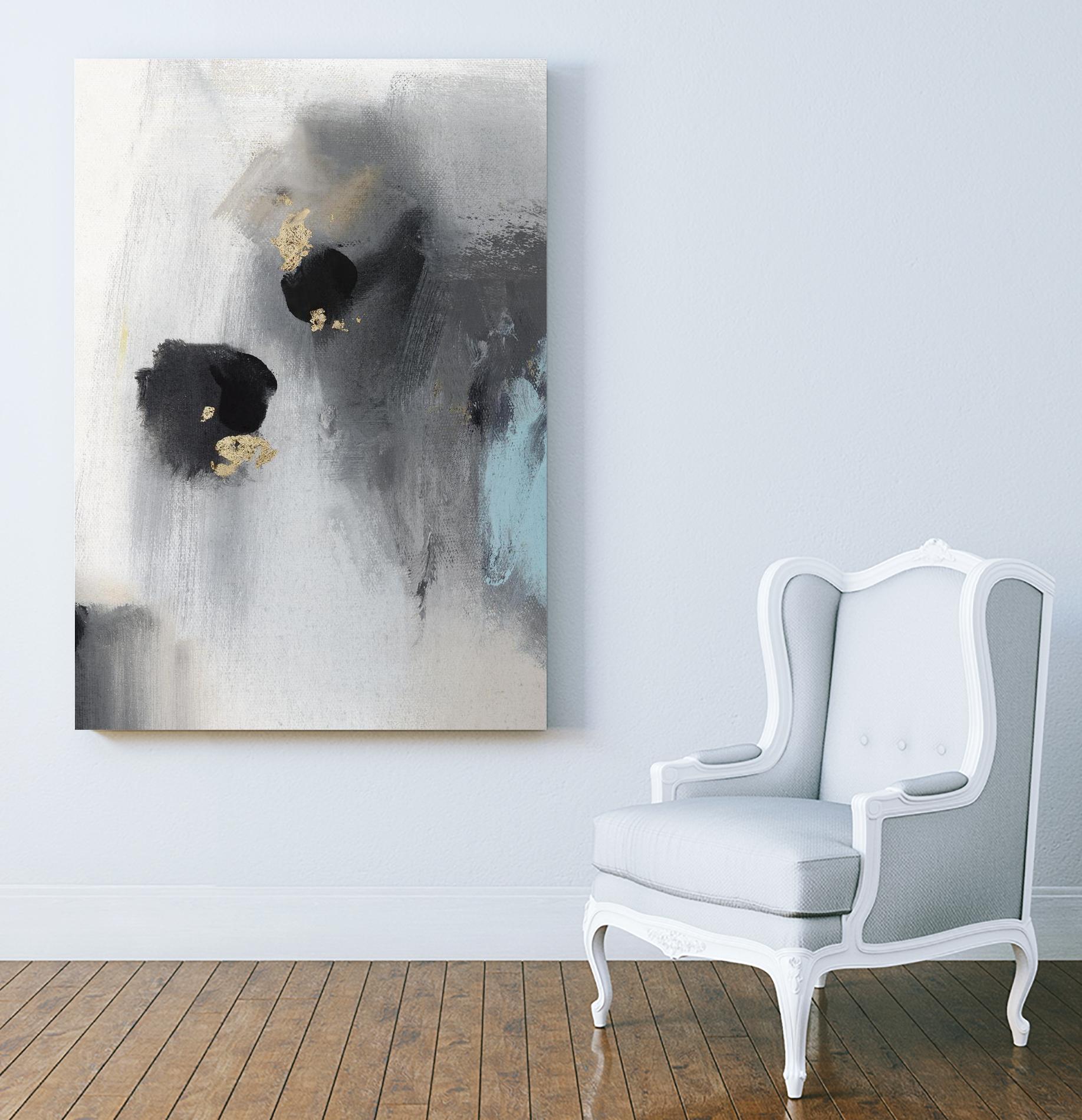 Foggy Days II by PI Studio on GIANT ART - black abstract