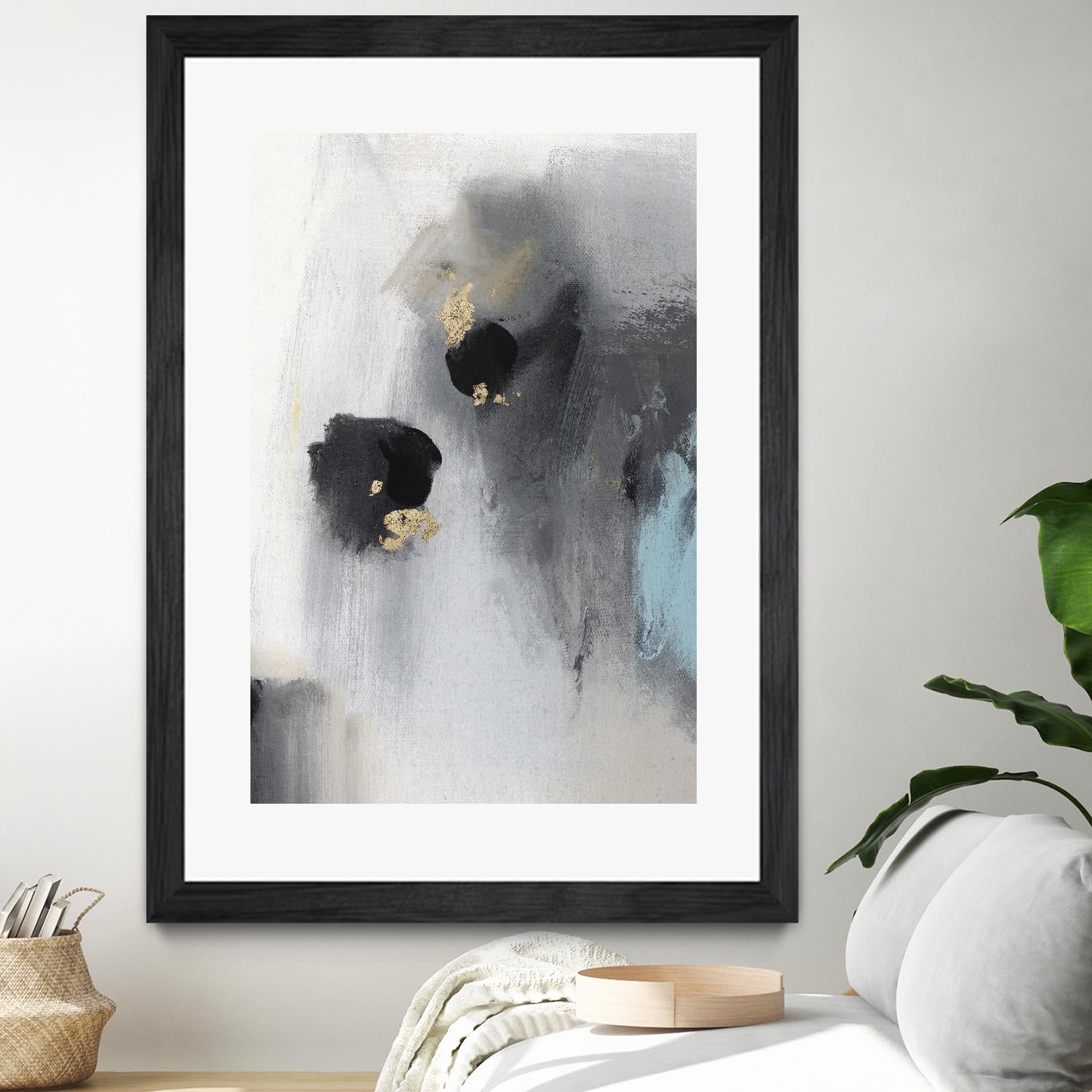 Foggy Days II by PI Studio on GIANT ART - black abstract