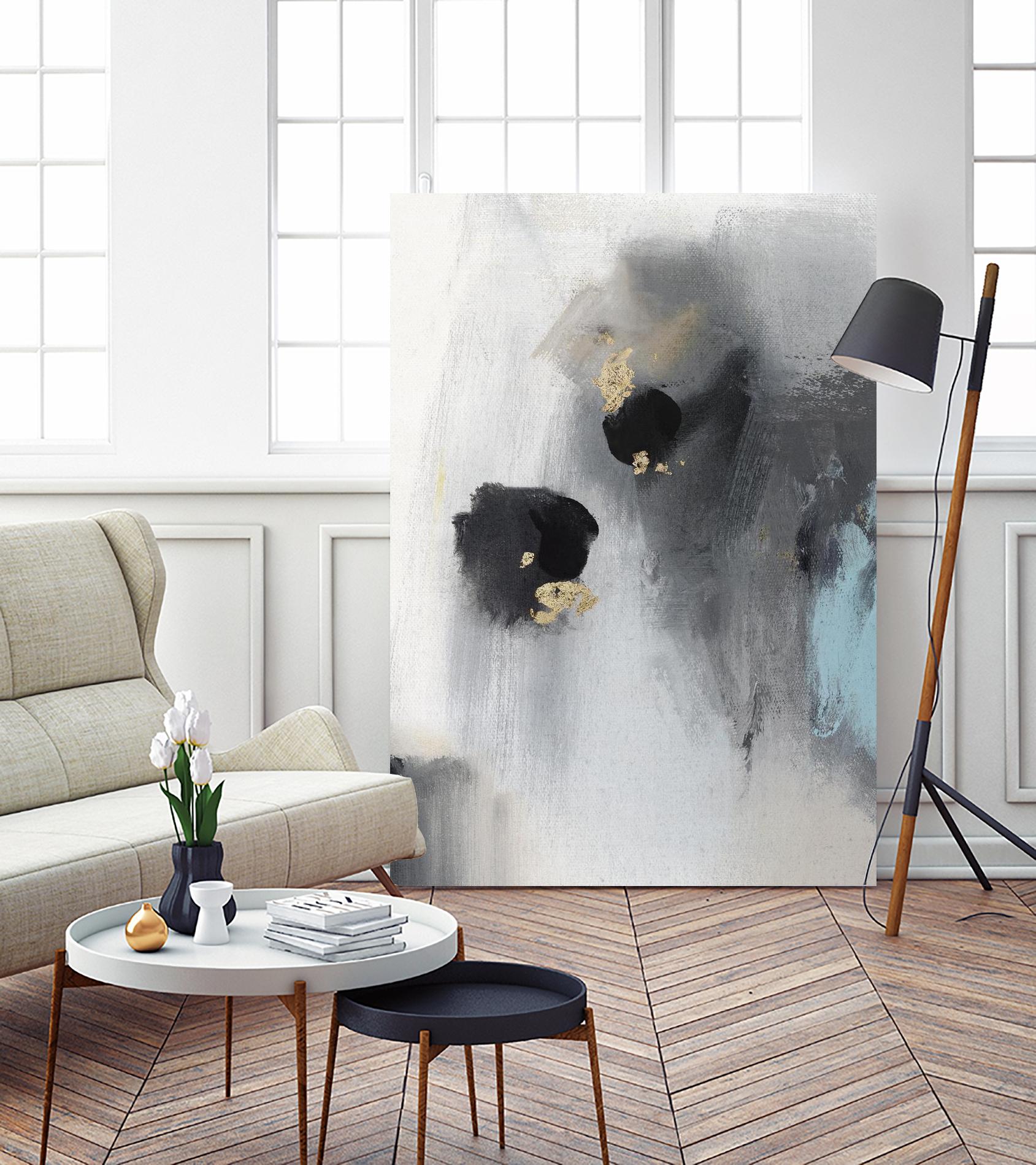 Foggy Days II by PI Studio on GIANT ART - black abstract