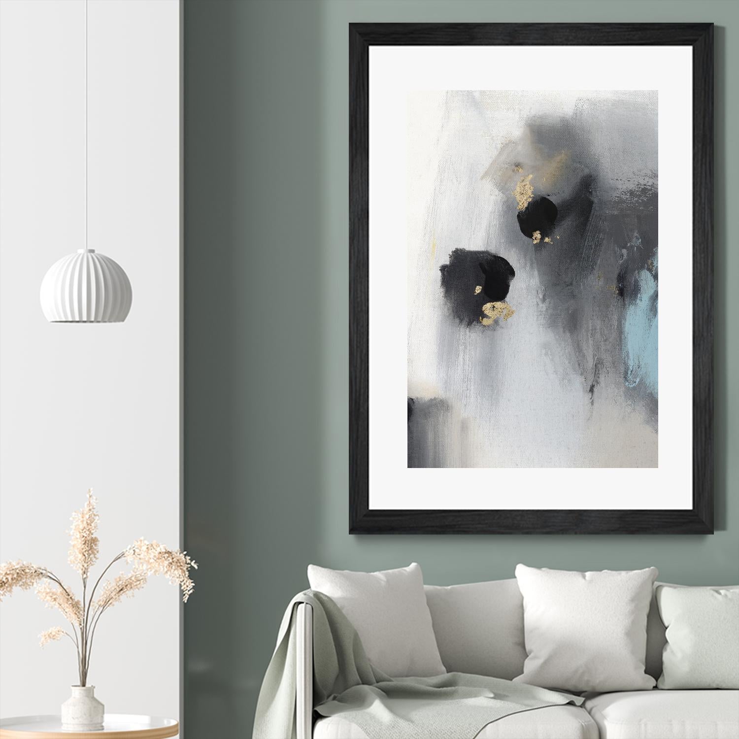 Foggy Days II by PI Studio on GIANT ART - black abstract