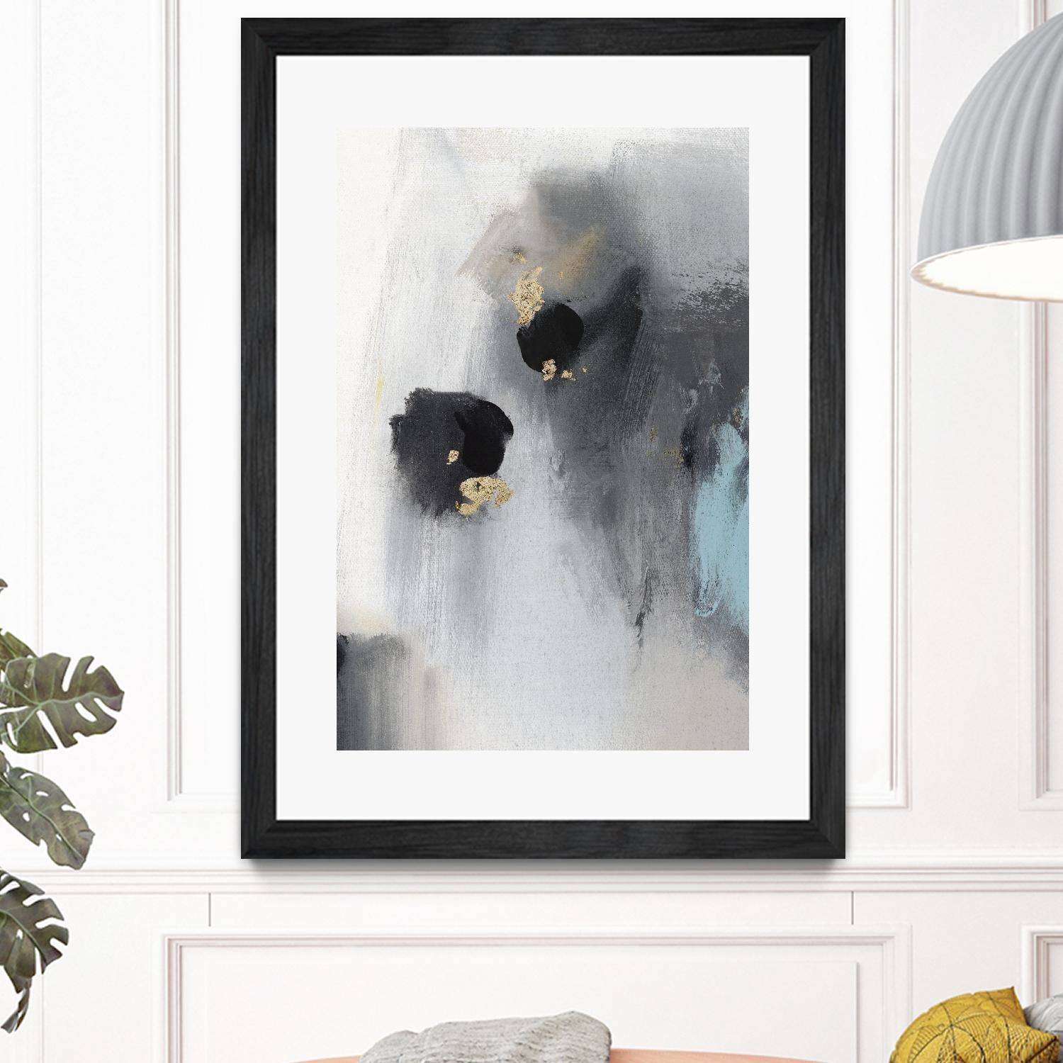 Foggy Days II by PI Studio on GIANT ART - black abstract