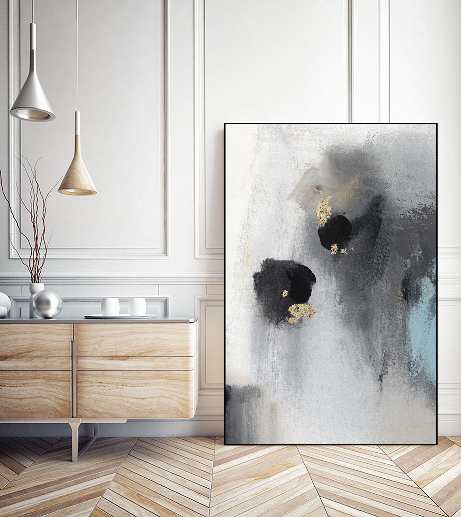 Foggy Days II by PI Studio on GIANT ART - black abstract