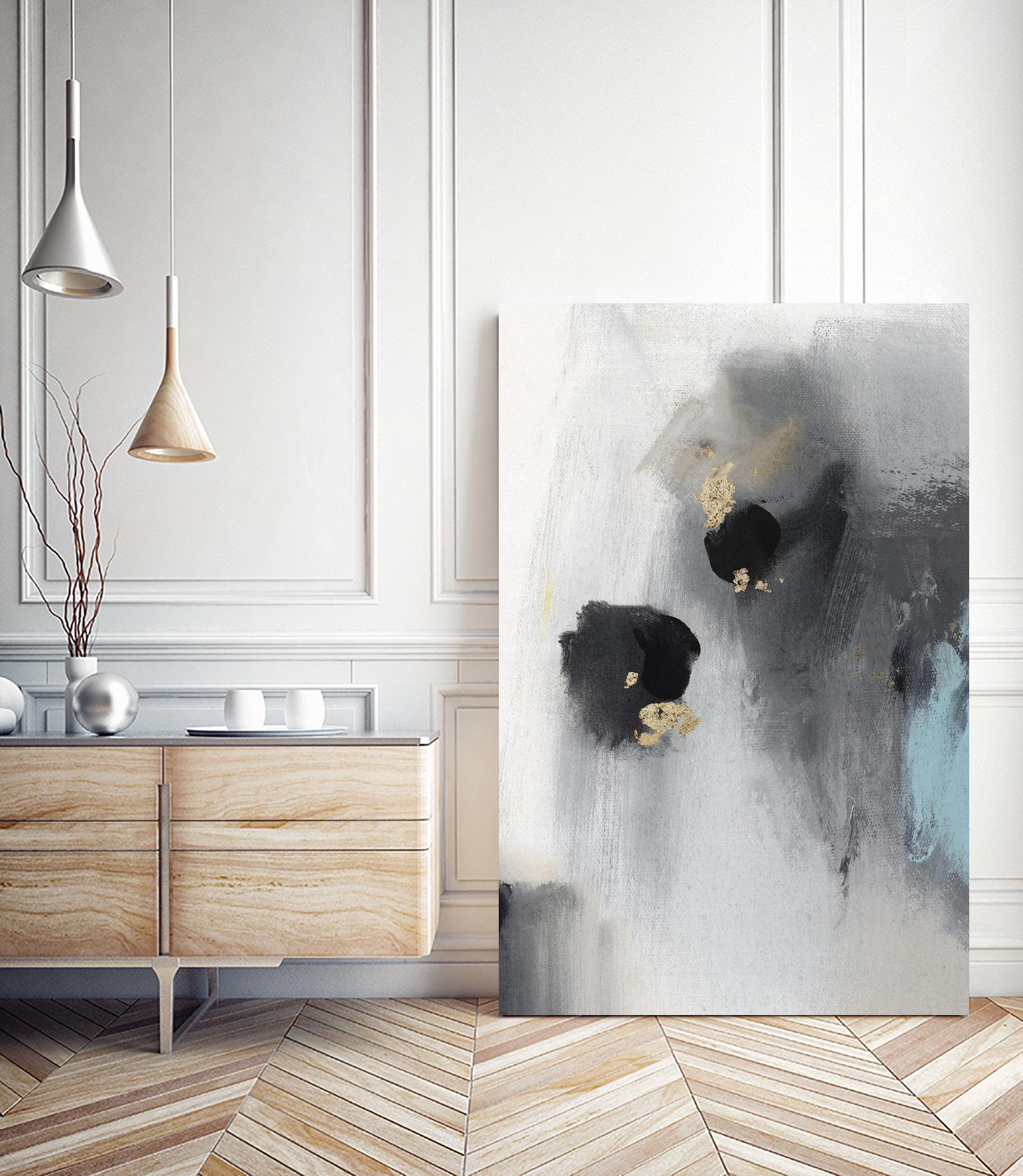 Foggy Days II by PI Studio on GIANT ART - black abstract