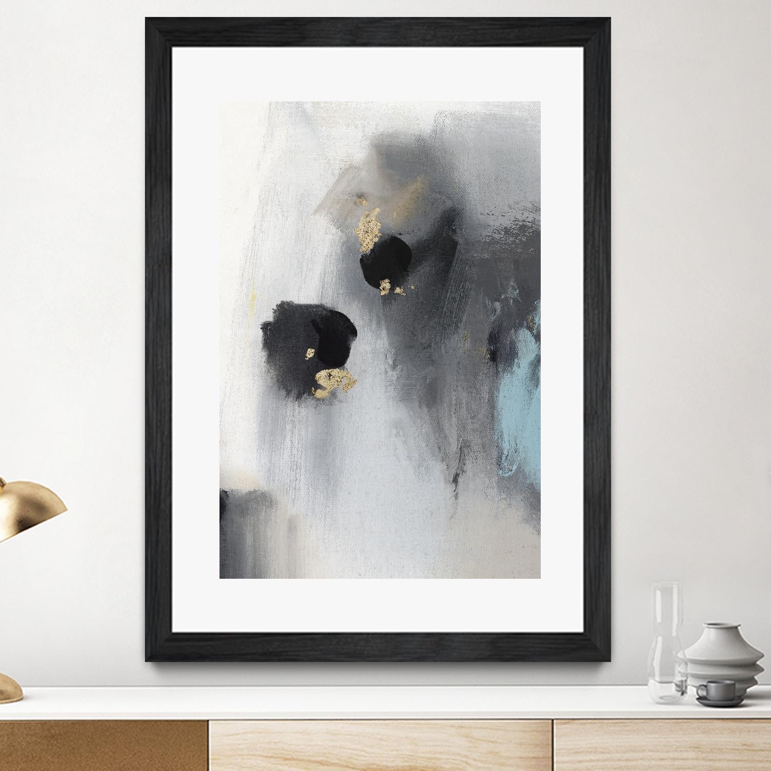 Foggy Days II by PI Studio on GIANT ART - black abstract