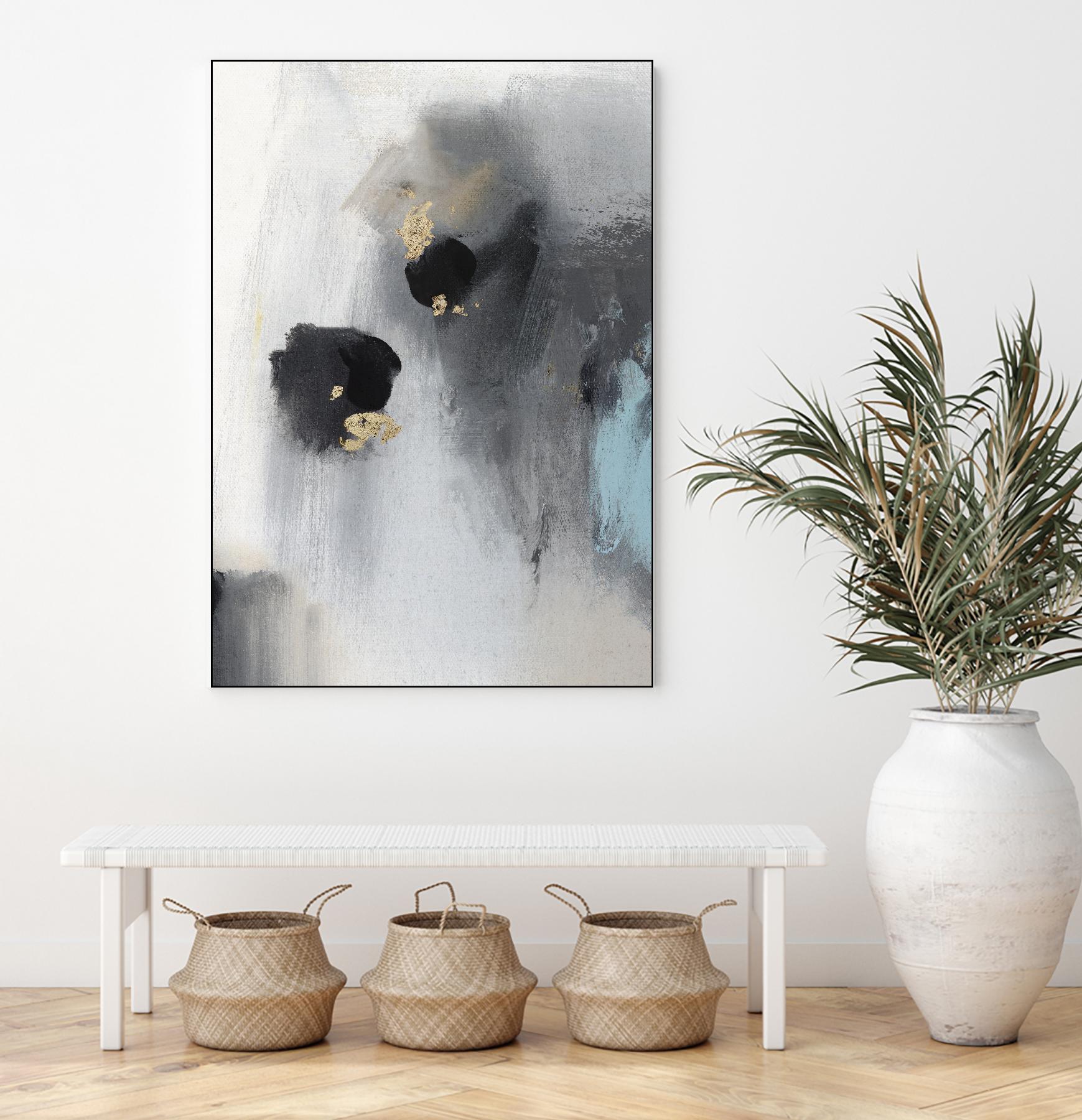 Foggy Days II by PI Studio on GIANT ART - black abstract