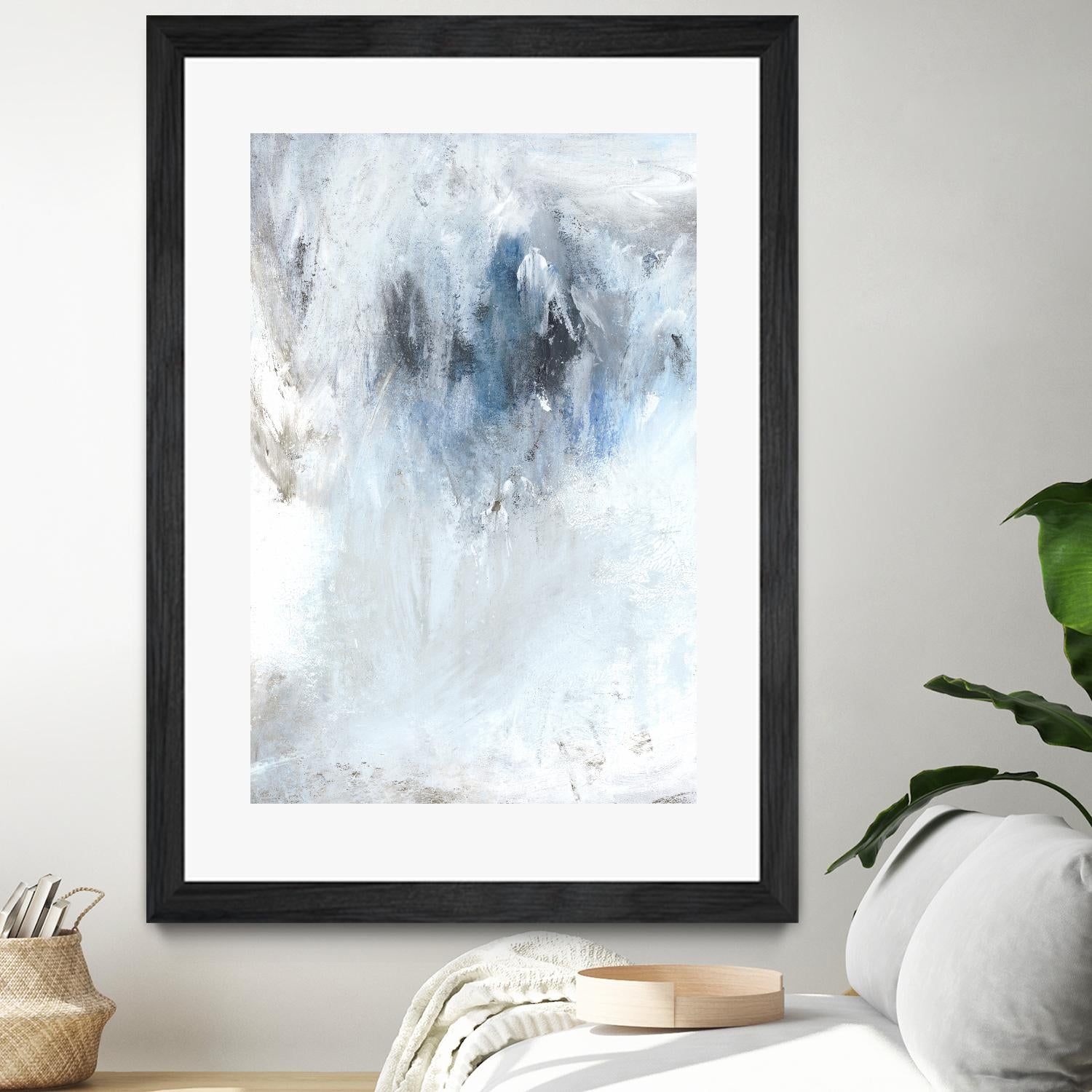 Winter Wonderland II by PI Studio on GIANT ART - blue abstract