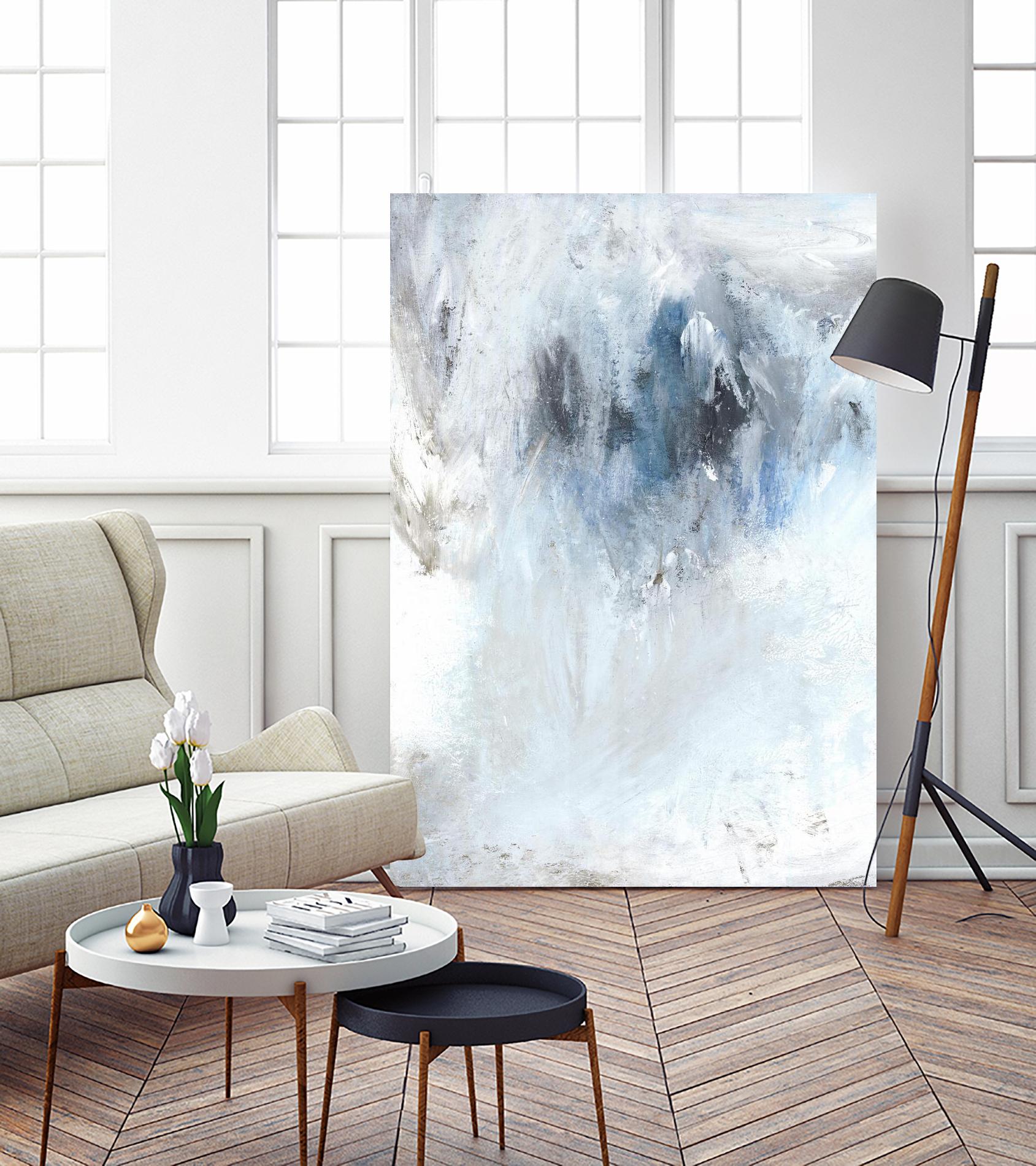 Winter Wonderland II by PI Studio on GIANT ART - blue abstract