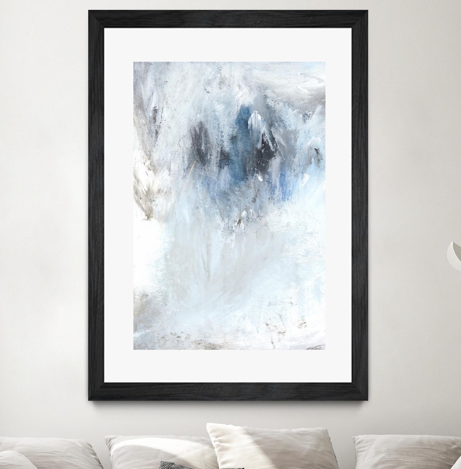 Winter Wonderland II by PI Studio on GIANT ART - blue abstract