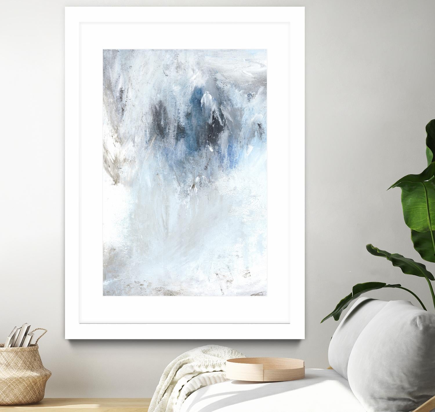 Winter Wonderland II by PI Studio on GIANT ART - blue abstract