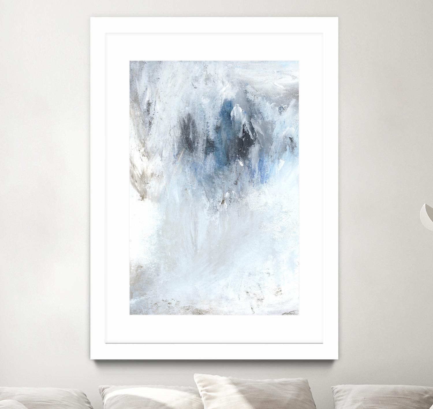 Winter Wonderland II by PI Studio on GIANT ART - blue abstract