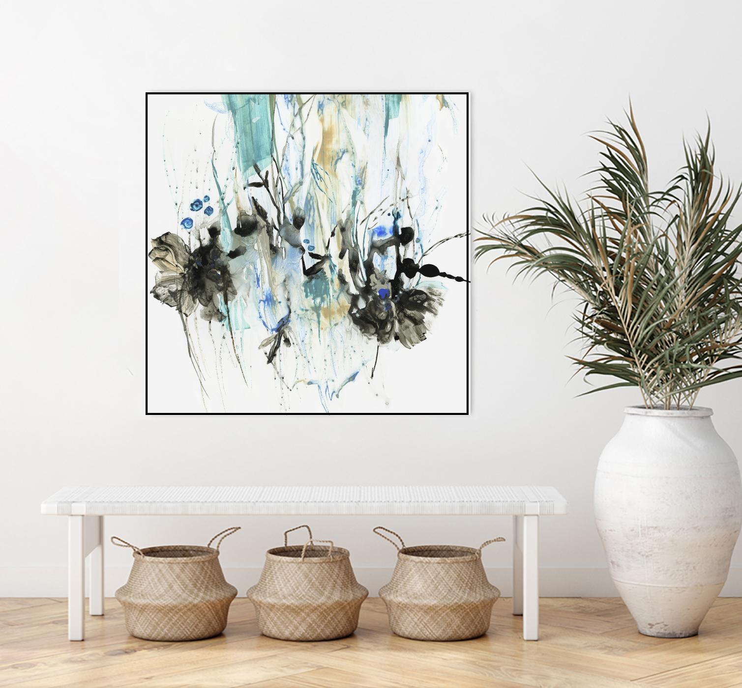 Water Splash II by PI Studio on GIANT ART - blue abstract