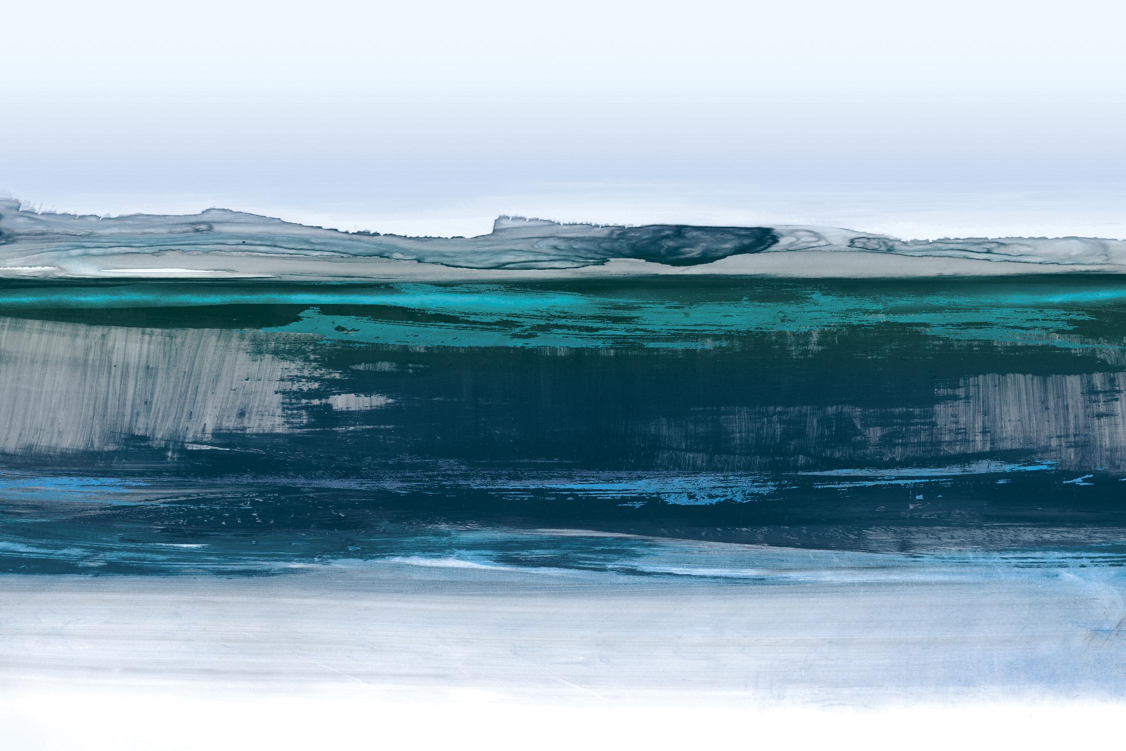 Smooth Blue by PI Studio on GIANT ART - blue abstract